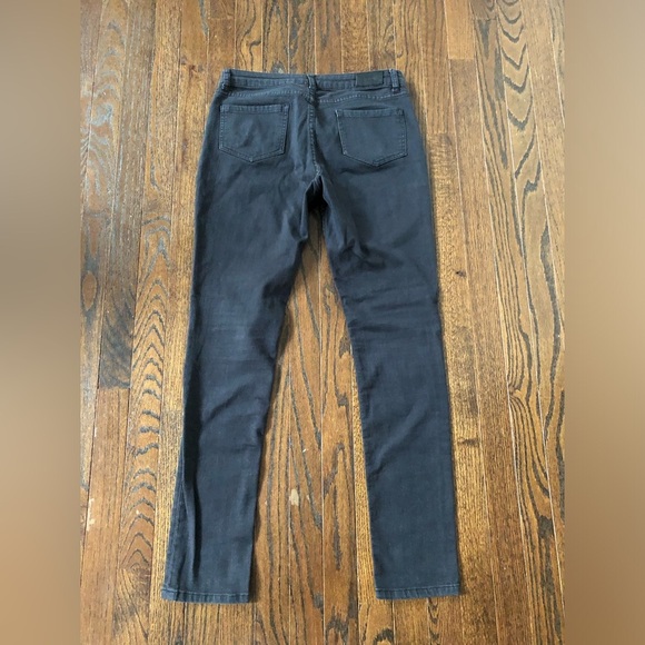 Kate Spade Saturday Women’s 28 Mid-Rise 9” Black Skinny Jeans - VGUC! - Picture 10 of 11